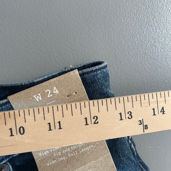 NWT Madewell The Perfect Vintage Wide Leg Jean 24 High Rise‎ Denim NS895 - Picture 12 of 15